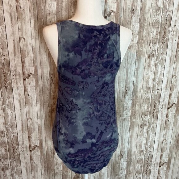 Feel the Piece Blue/Purple Tank Top size M/L - Picture 3 of 4
